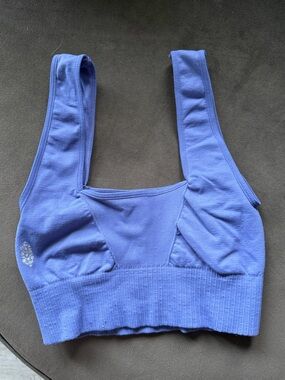 Free People Lavender Seamless Sports Bra